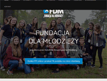 Tablet Screenshot of fundacja.ksm.org.pl