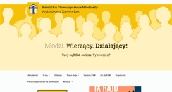 Desktop Screenshot of katowice.ksm.org.pl