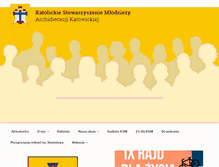 Tablet Screenshot of katowice.ksm.org.pl